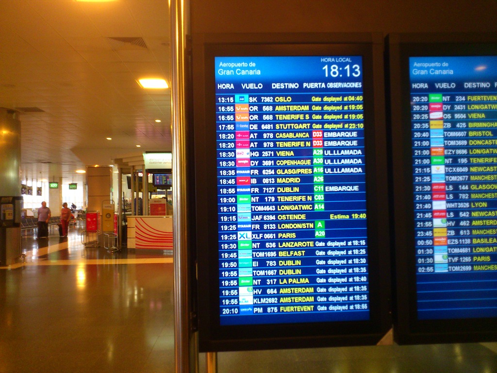 Aeropuerto de Gran Canaria. Foto: ATCpress