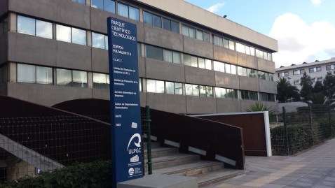 Edificio del Parque Científico Tecnológico de la Universidad de Las Palmas de Gran Canaria.