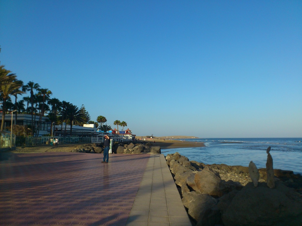 Playa de Maspalomas, sur de Gran Canaria