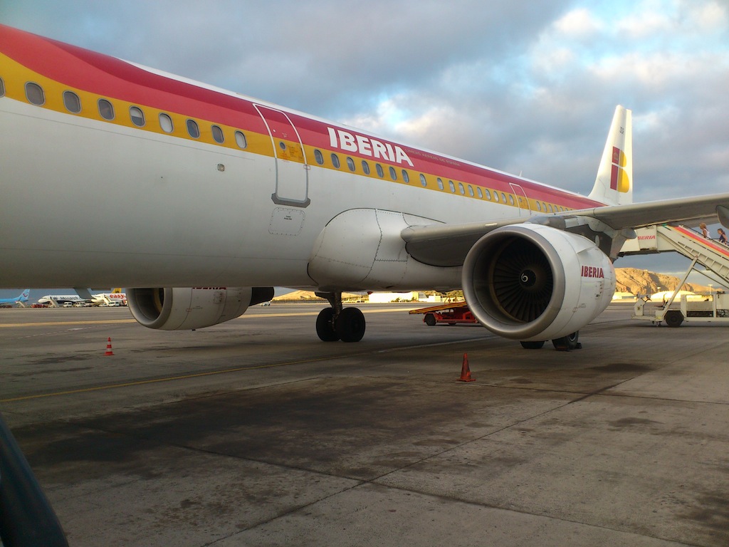Avión de Iberia