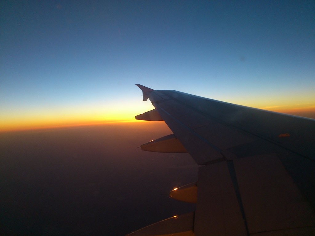 Avión en vuelo