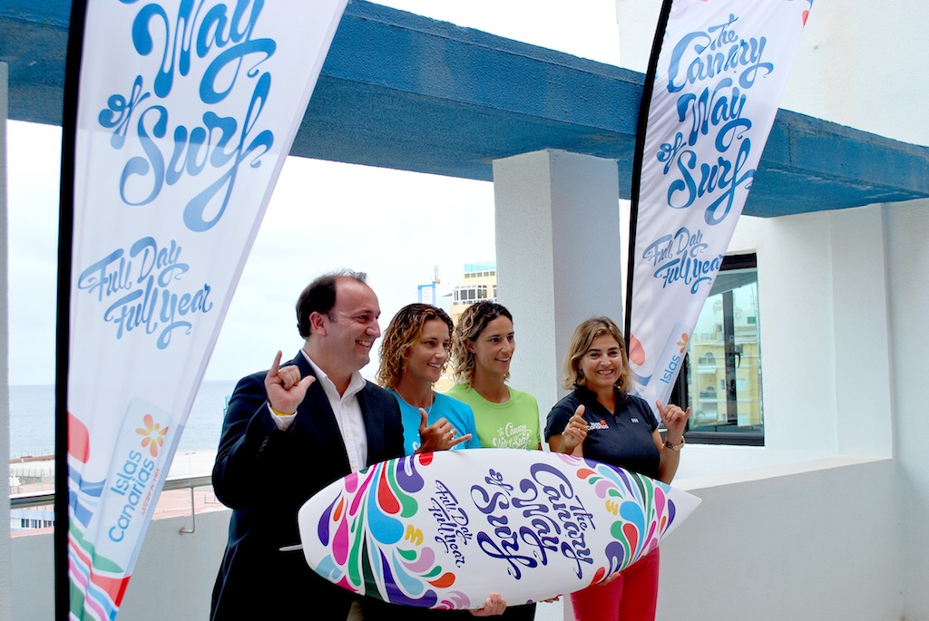 Ricardo Fernández de la Puente, Iballa y Daida Ruano y María Méndez