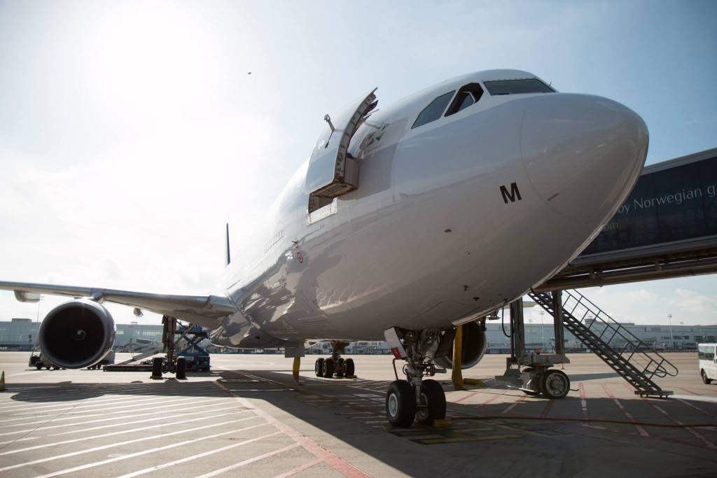 Avión de Brussels Airlines