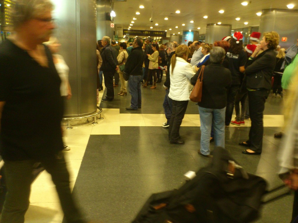 Aeropuerto de Gran Canaria el 20 de diciembre