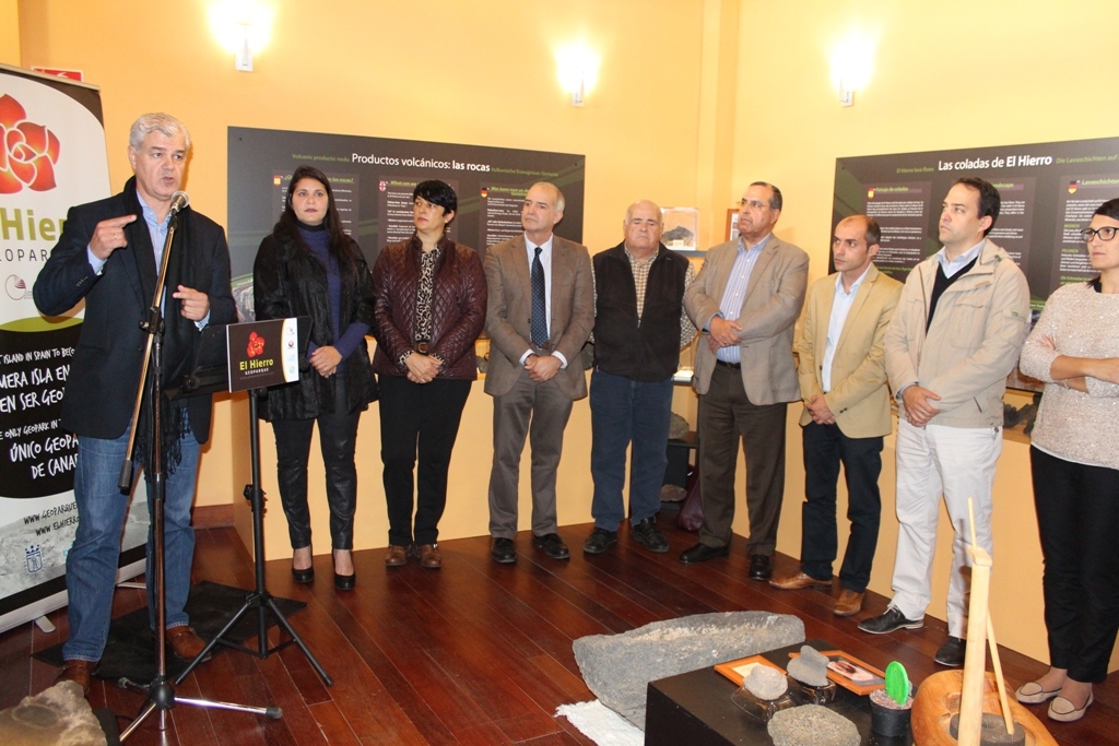 Inauguración del centro de visitantes del geoparque