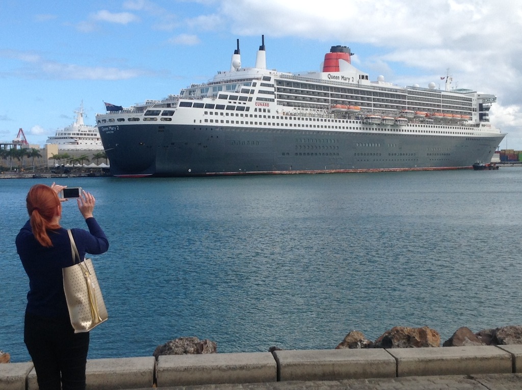 Queen Mary 2 en Gran Canaria