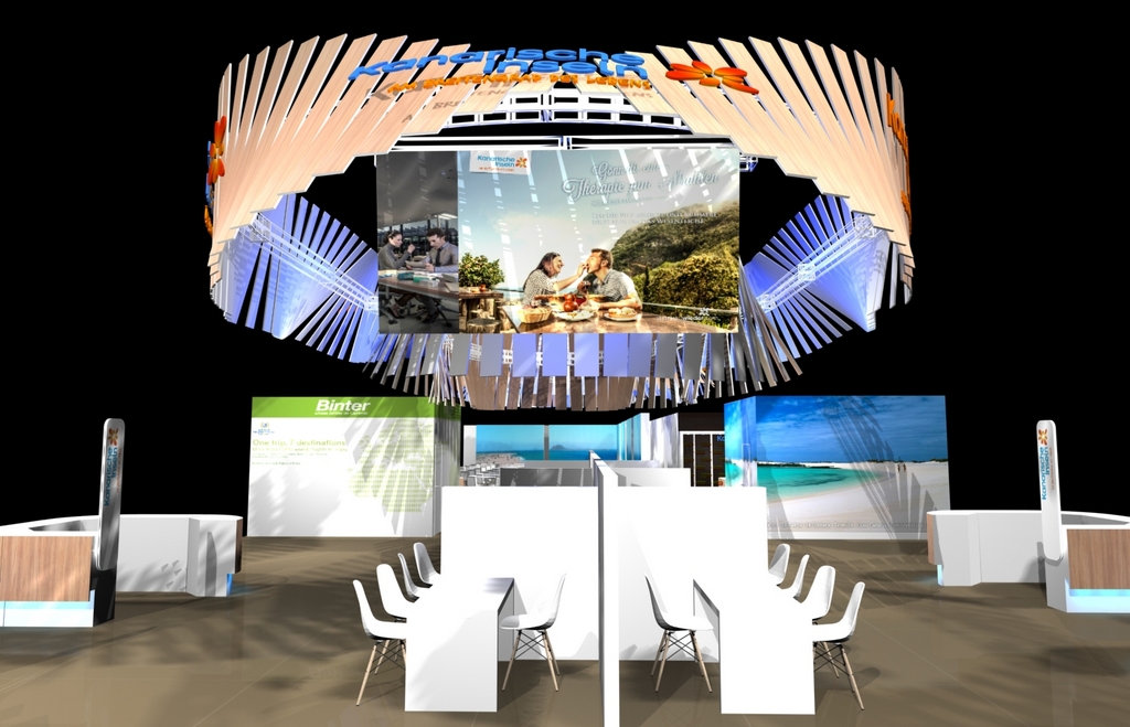 Stand de Canarias en la ITB de Berlín