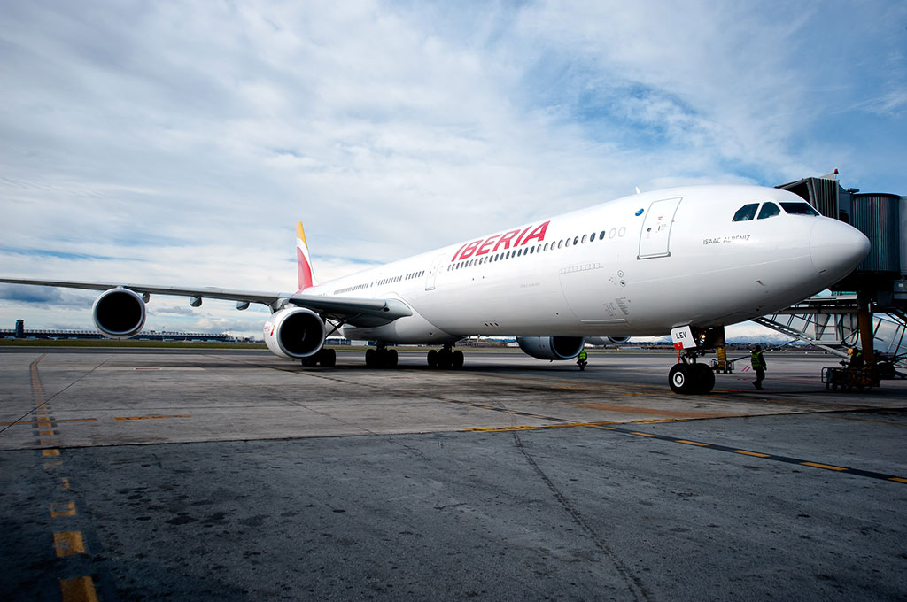 A340-600, fotografía de Iberia