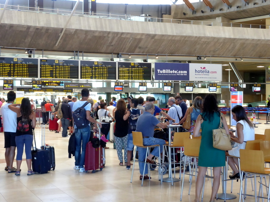 Aeropuerto Tenerife Norte en imagen de archivo