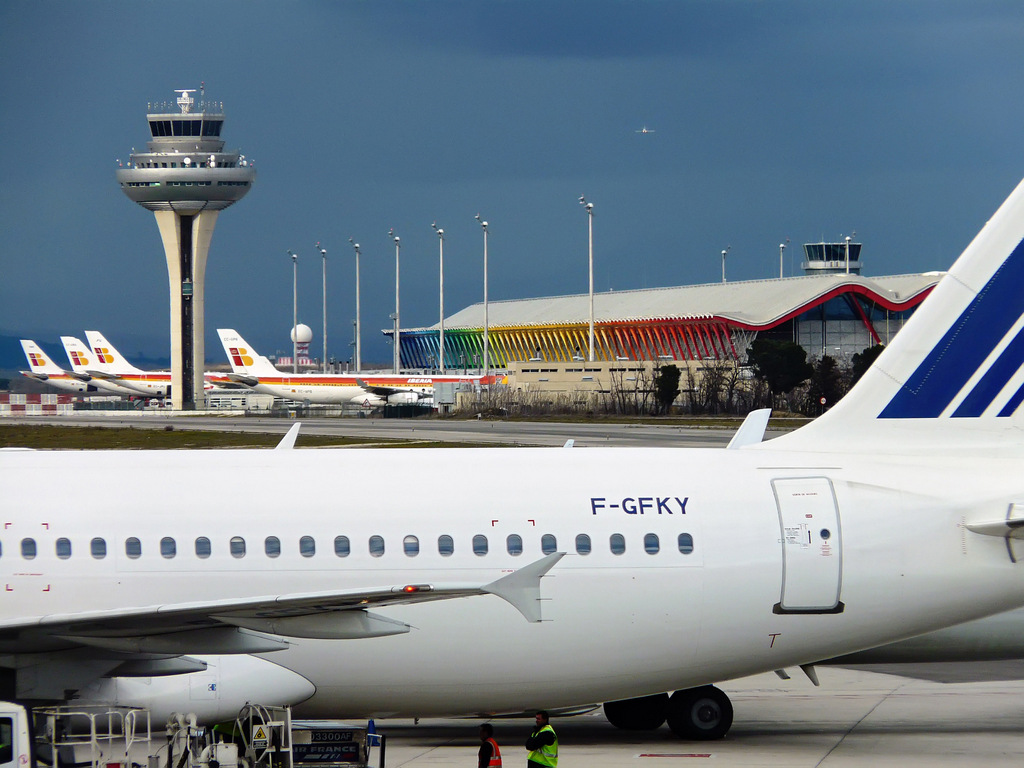 Plataforma de la T4S. Fotografía de AENA