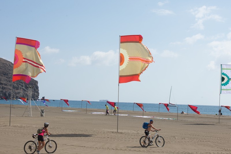 Playa de Gran Tarajal en la edición de 2014