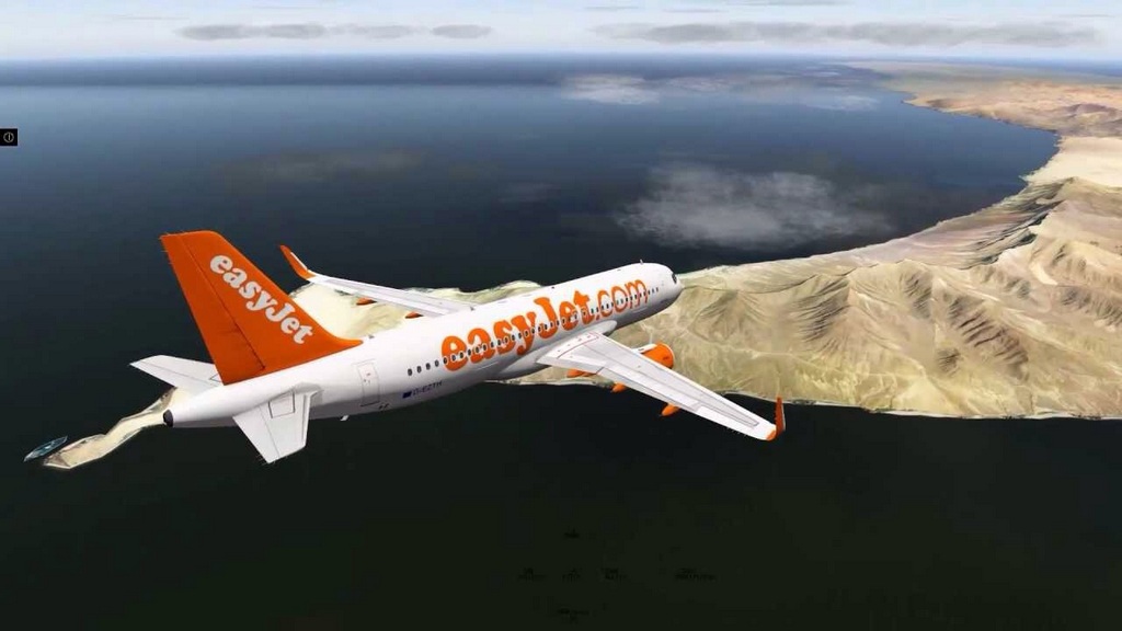 Fotografía de Easyjet cedida por el Cabildo