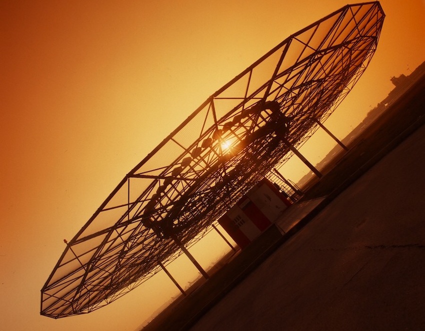 Radar de navegación aérea. Fotografía: Enaire