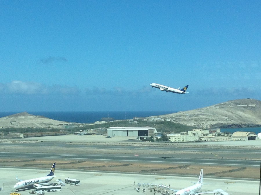 Aeropuerto de Gran Canaria. Fotografía: ATCpress