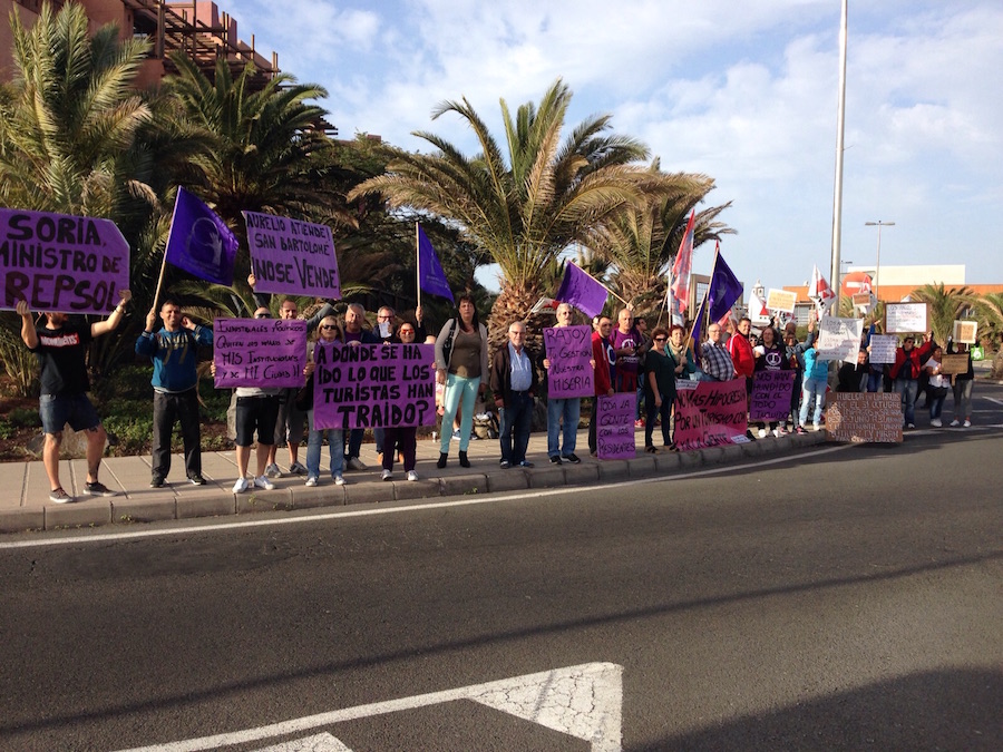 Protesta de San Bartolomé También Puede