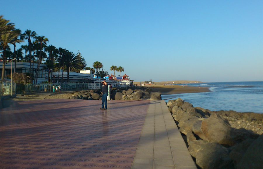 Paseo de Maspalomas. Fotografía: ATCpress