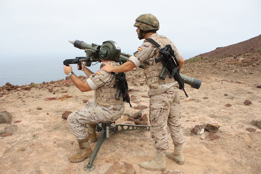 Artillería antiaérea del Mando de Canarias