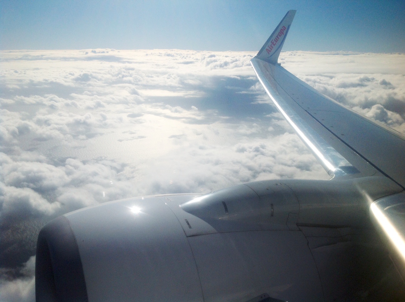 Avión de Air Europa en vuelo. Fotografía: ATCpress